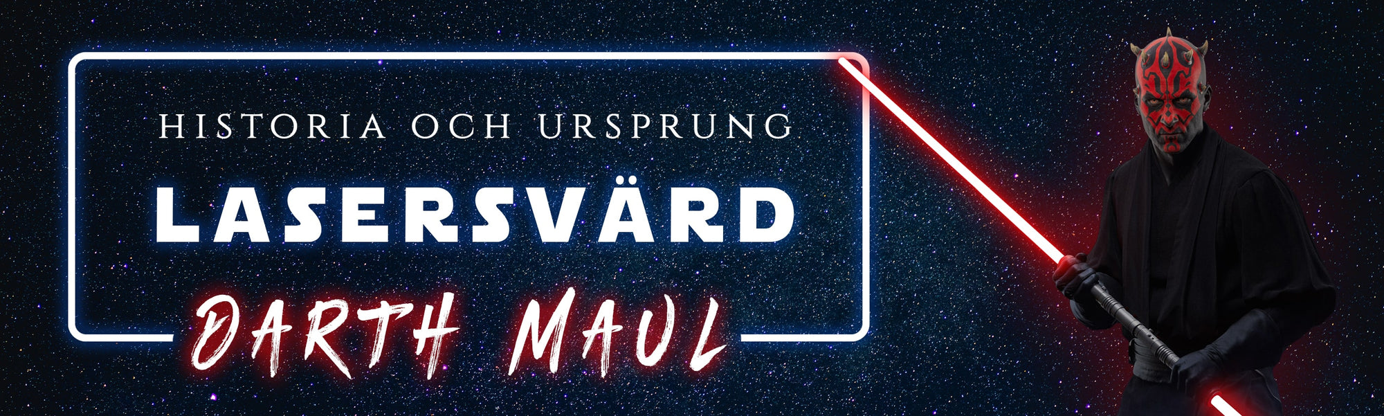 Darth Mauls dubbla lasersvärd